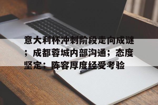 关于意大利杯冲刺阶段走向成谜；成都蓉城内部沟通；态度坚定；阵容厚度经受考验的信息-九游正版官网